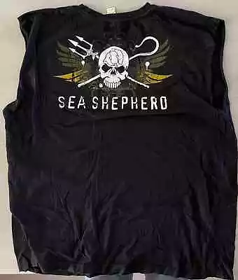Buy Sea Shepherd XL T-shirt Whales Dolphins Environmental Cause Protest Ecology • 17.05£