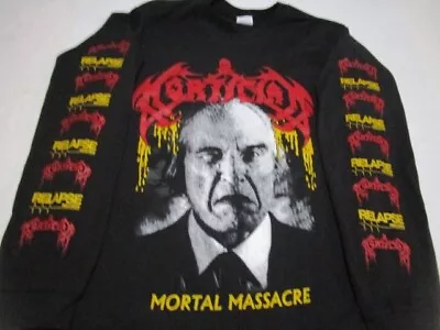 Buy MORTICIAN Mortal Massacre LONG SLEEVE XTRA-LARGE MACABRE REPULSION • 27.60£