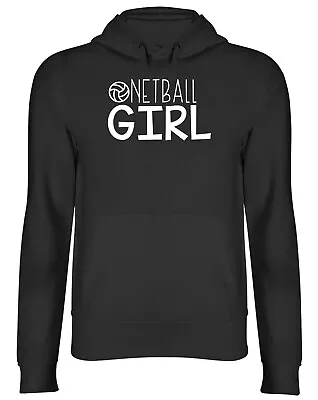 Buy Netball Girl Mens Womens Hooded Top Hoodie • 17.99£