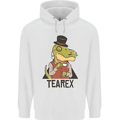 Buy TeaRex Funny T-Rex Dinosaur Tea Drinker Childrens Kids Hoodie • 17.99£