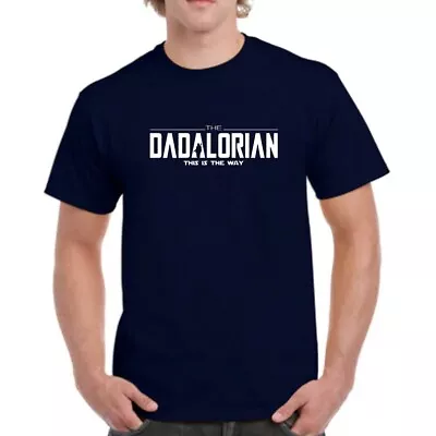 Buy Dadalorian  Mens T-Shirt Dadalorian Star Wars Mandalorian Perfect Fathers Gift * • 8.89£