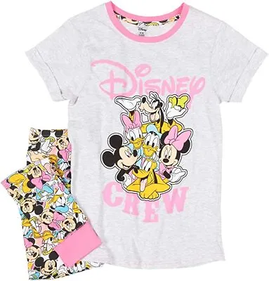 Buy Ladies Womens Mickey Minnie Mouse And Friends Pyjamas PJs 8-22 Nightwear PJ  • 12.99£