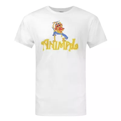 Buy The Muppets Mens Animal Drummer T-Shirt NS5493 • 10.34£