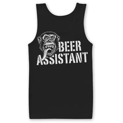 Buy Gas Monkey Garage GMG Inspired - Beer Assistant Vest Tank Top S-XXL • 12.99£