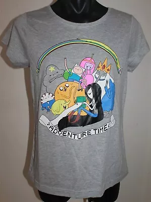Buy Adventure Time Season 13 Character Grey T-Shirt Women's Medium BNWT • 15.80£
