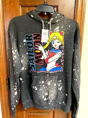 Buy Sailor Moon Moonlight Messenger Speckled Hoodie Sweatshirt S/M  New  Last One • 29.28£
