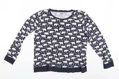 Buy NEXT Mens Blue Animal Print Cotton Pyjama Top Size M • 4.50£