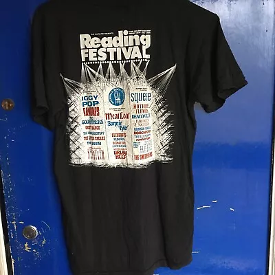 Buy Vintage-reading Festival1988-ramones-iggy Pop-meat Loaf-squeeze-t-shirt- Xl • 34.95£