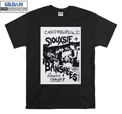 Buy Siouxsie And The Banshees Gig T-shirt Print T Shirt Men Women Unisex Tshirt 2702 • 12.95£
