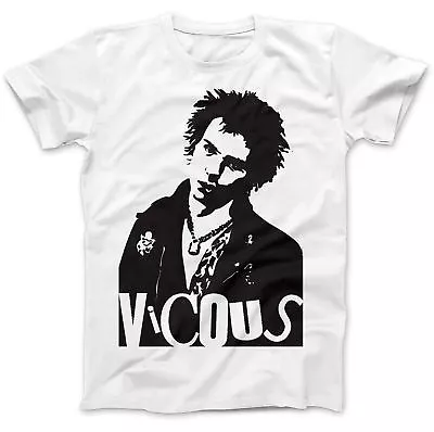 Buy Sid Vicious Tribute T-Shirt 100% Premium Cotton Punk • 15.97£