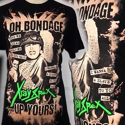 Buy X Ray Spex 100% Unique  Punk T Shirt Large Bad Clown Clothing • 16.99£