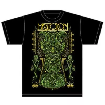 Buy MASTODON - Unisex T- Shirt - Devil On Black -  Black Cotton • 16.99£