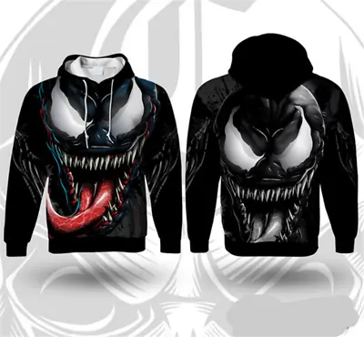 Buy Venom Men 3D Printed Sweatshirt Pullove Coat Cosplay Jacket Coat Winter Top • 25.26£