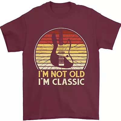 Buy Im Not Old Classic Guitar Rock N Roll Punk Mens T-Shirt 100% Cotton • 8.49£