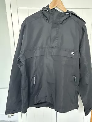 Buy Next Men’s Black Pull Over Waterproof Jacket. Size Large. New With Tags. • 8£