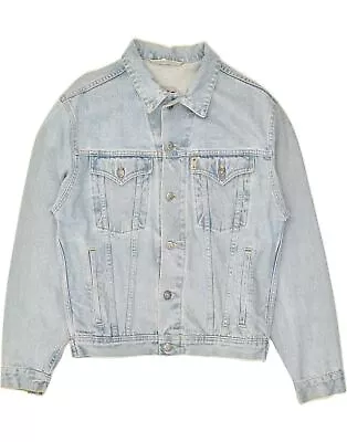 Buy MUSTANG Mens Denim Jacket UK 38 Medium Blue Cotton BL86 • 27.95£