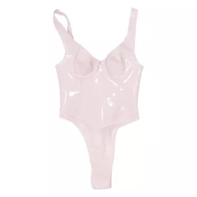 Buy HOUSE OF CB Womens Corset Bodysuit Pink V-Neck Sleeveless XS • 29.99£