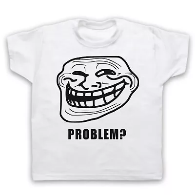 Buy Trollface Meme Rage Comic Funny Troll Joke Internet Kids Childs T-shirt • 15.99£