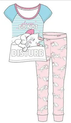 Buy Ladies Womens Disney Aristocats Marie Pj PJs 8-22 Nightwear Pyjamas Gift Do Not • 9.99£