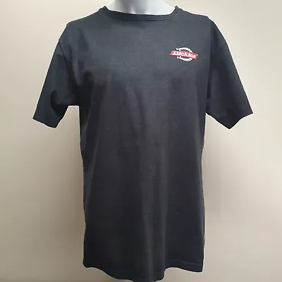 Buy Dickies Black Cotton Print T-shirt Size Large Good Condition • 6.99£
