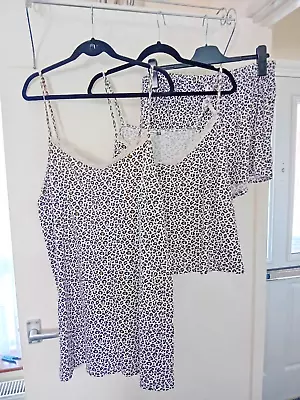 Buy Pep & Co - Ladies 3 Piece Pyjamas / Shorts Sleep Set / Loungewear  Size UK 16-18 • 2£
