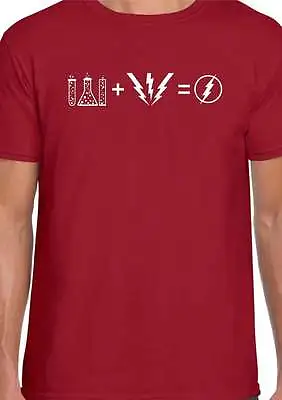 Buy FLASH Formula - The Big Bang Theory - Sheldon Inspired T Shirt - 100% Cotton • 15.99£