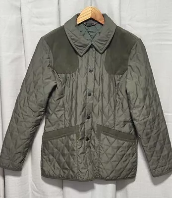 Buy BARBOUR Ladies Keeperwear Quilted Field Hunting Jacket Size 10 VGC • 45£