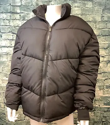 Buy New Look Mens Over Sized Funnel Chevron Coat Size - XL • 16£