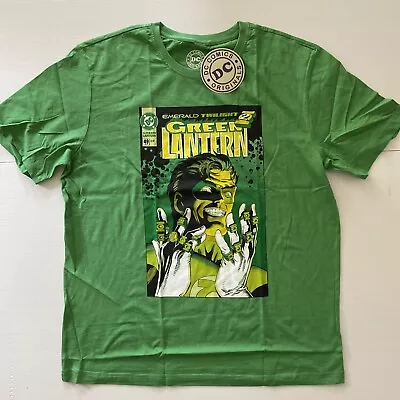 Buy T-SHIRT Brand New - DC COMICS GREEN LANTERN Emerald Twilight - Size Large • 21.73£