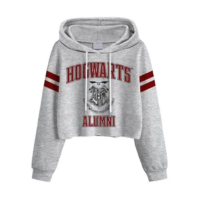 Buy Women's Harry Potter Hogwarts Alumni Cropped Hoodie • 19.95£