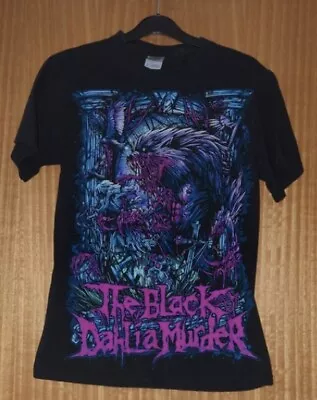 Buy The Black Dahlia Murder T Shirt Rare Wolfman Rock Metal Band Merch Tee Size S • 13.50£