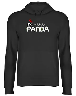 Buy Mini Panda Hoodie Men Women Zoo Jungle Safari Wildlife Endanger Species Top Gift • 17.99£