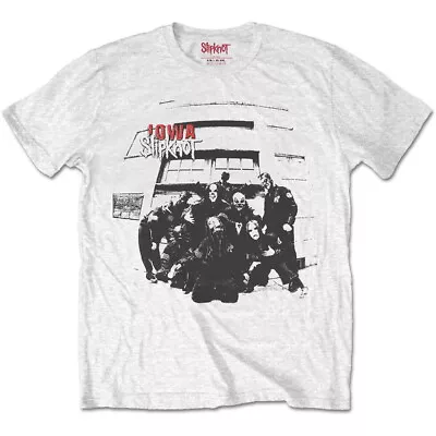 Buy Slipknot Iowa Tracklist White T-Shirt OFFICIAL • 16.39£