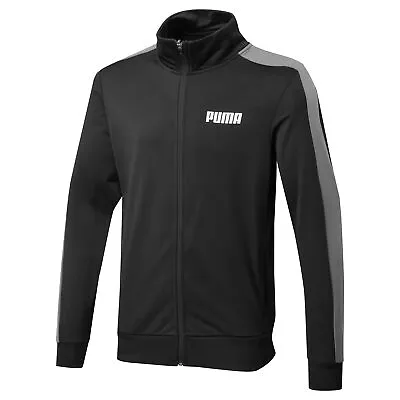 Buy PUMA Track Jacket Tracksuit Top Full Zip Front Regular Fit Mens • 18£