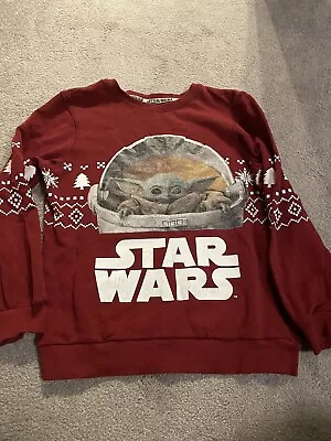Buy Star Wars Grogu Mandalorian Christmas Jumper Sweatshirt Age 9-10 Years Asda  • 2.50£