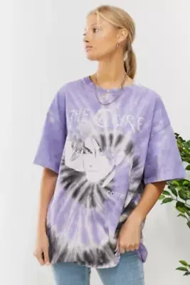 Buy UO The Cure Tie-Dye T-Shirt Rock Band Oversized S / M • 10£