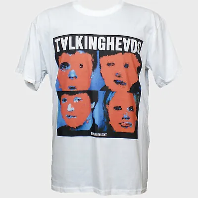 Buy Talking Heads Art Indie Punk Rock Short Sleeve White Unisex T-shirt S-3XL • 14.99£