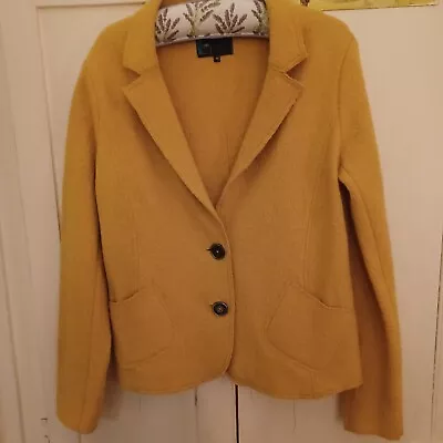 Buy VintageDaniel Boudon Formes Paris Boiled All Wool Ladies Jacket Size 40 • 29£