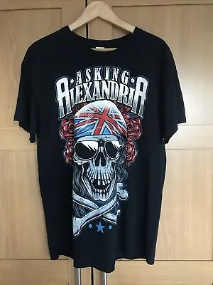 Buy Asking Alexandria Band T-shirt Men’s Size Large Genuine • 5.99£