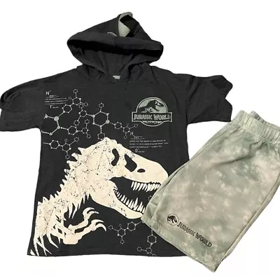 Buy Jurassic World Boys Cosplay Top And Short Set Size 7  • 4.95£