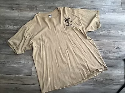 Buy DEUTSCHES AFRIKAKORPS GERMAN WW2 Beige Mens T-shirt Size 2XL • 2.95£