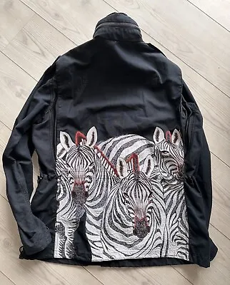 Buy Maharishi M65 Hooded Jacket With Zebra Embroidery - Size M • 200£