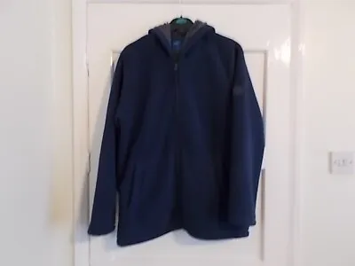 Buy A Lovely Mens Blue Fleece Jacket With Zipped Front   Size M By Cotton Traders • 7.50£