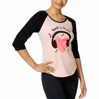 Buy Betsey Johnson XOXO Trolls Embellished Concert T-Shirt Pink • 15.32£
