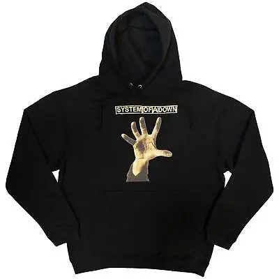 Buy System Of A Down Hand Black Pull Over Hoodie NEW OFFICIAL • 30.39£