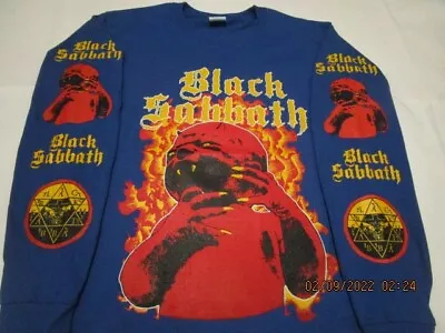 Buy BLACK SABBATH Born Again  LONG SLEEVE XTRA-LARGE DIO PENTAGRAM • 27.60£