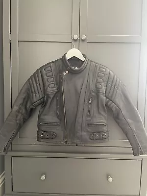 Buy Baby Biker Leather Jacket Size Large • 40£