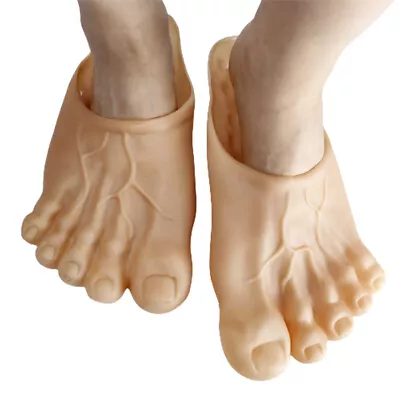 Buy Big Toe Shoes Funny Toe Slippers Realistic For Caveman Hobbit • 12.01£