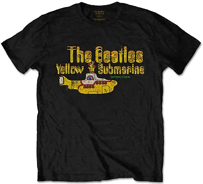 Buy The Beatles Yellow Submarine Nothing Is Real T-Shirt OFFICIAL • 14.99£