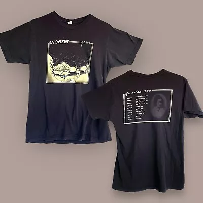 Buy WEEZER Band Tee - PINKERTON Memories Tour T-Shirt 2010-2011 Sz M • 46.78£